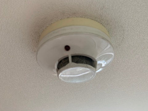 煙探知機作業前