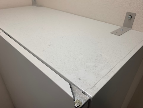 高所除塵作業前